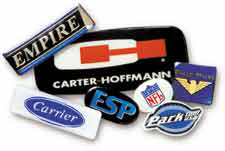 ML-PLAST Aufkleber mit 3D-Veredelung