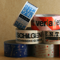 Bedruckte Klebeb&auml;nder